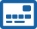 credit card front icon